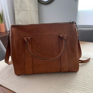 Madewell Satchel with Crossbody Strap
